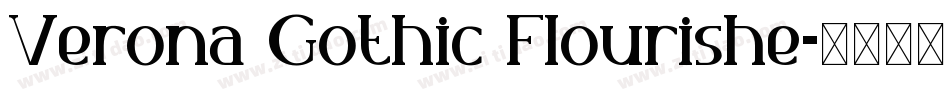 Verona Gothic Flourishe字体转换